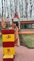 HH Swamijis visit to Katyayani Temple, Kakran, Kulgam, Srinagar (10th March 2026)